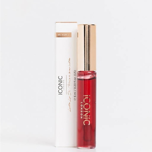 Iconic London Lustre Lip Oil Lipgloss in One to Watch BNIB - Picture 5 of 13
